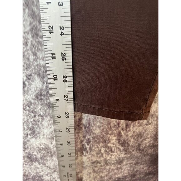 Buffalo Jeans Womens 6 Brown Hannah High Rise Skinny Jegging Sleek Modern Ride - Picture 7 of 12